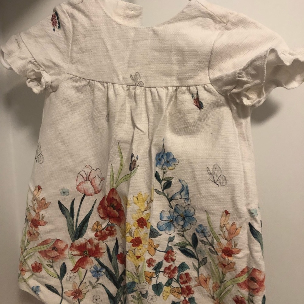 Zara floral dress